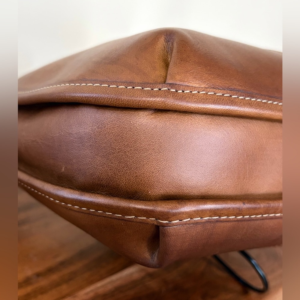 Coach Ergo Shoulder Bag Originals Forever Collection Brown Leather C3855 - Picture 13 of 17